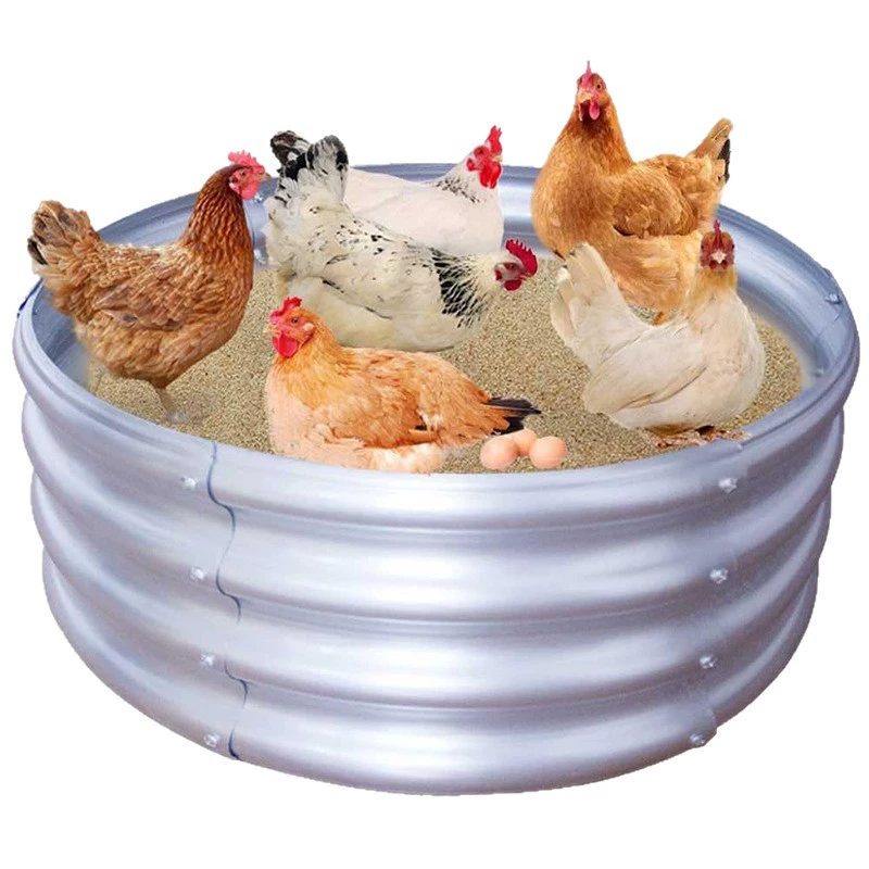 波纹镀锌饲养盆